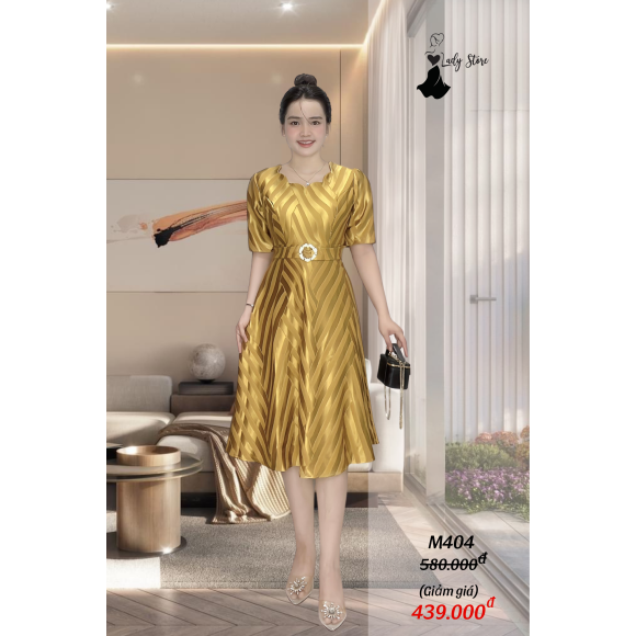 🔥 Đầm thun xọc, kiểu dáng MIDI sang trọng, quý phái...