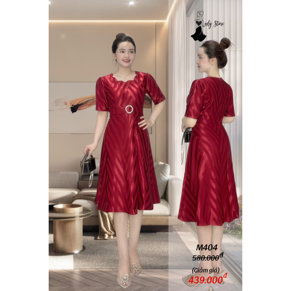 🔥 Đầm thun xọc, kiểu dáng MIDI sang trọng, quý phái...