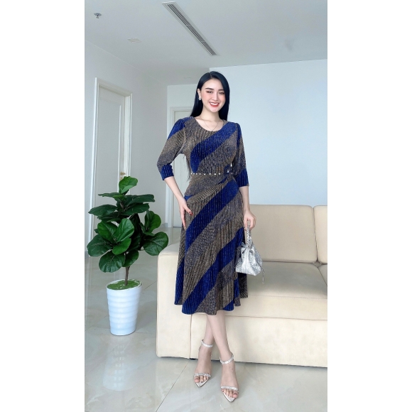 Đầm thun kim sa